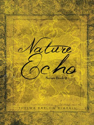 cover image of Nature Echo Series Book 2